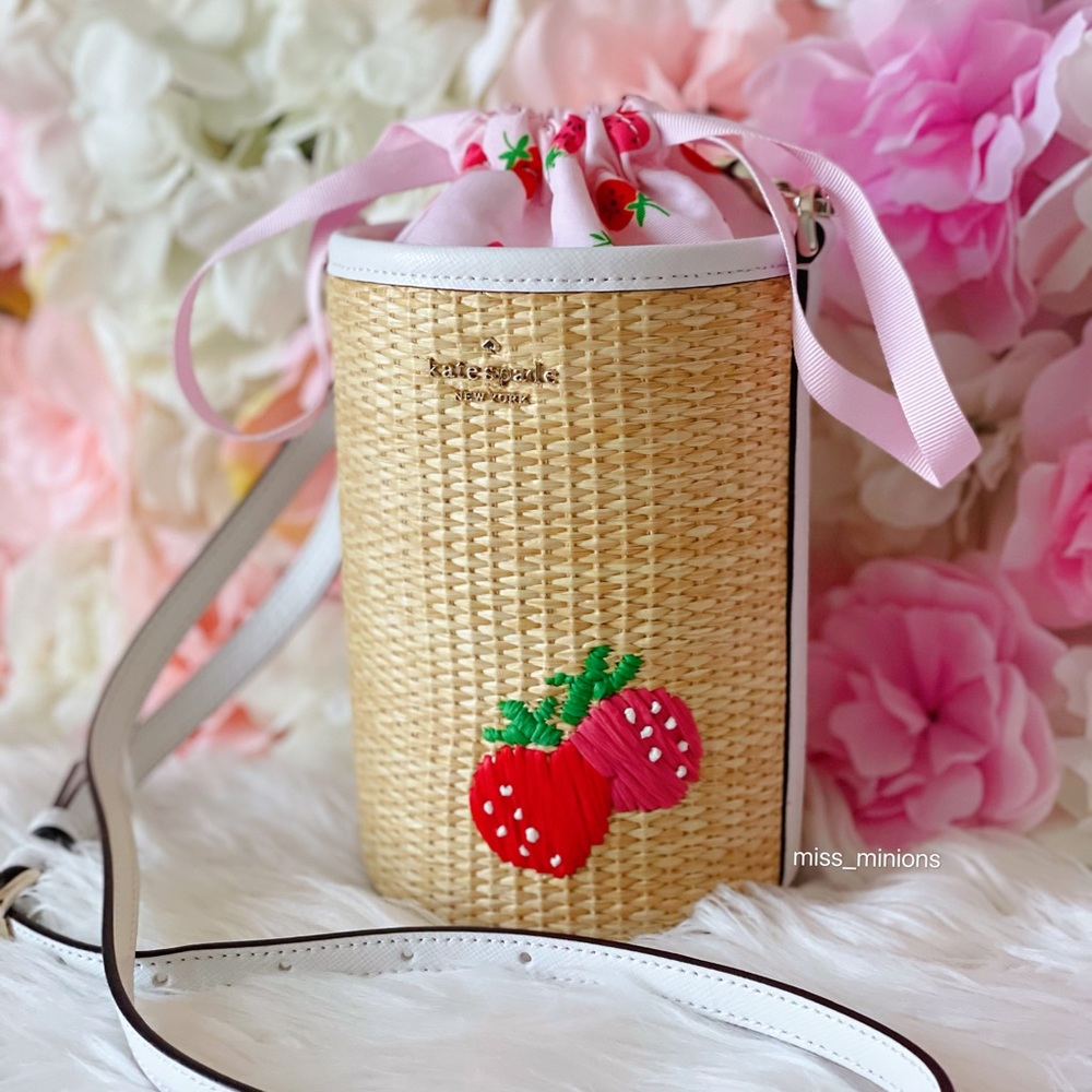 Kate Spade Strawberry Cylinder Bag